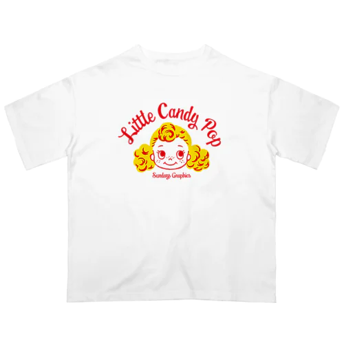 Little Candy Popちゃん！ オーバーサイズTシャツ