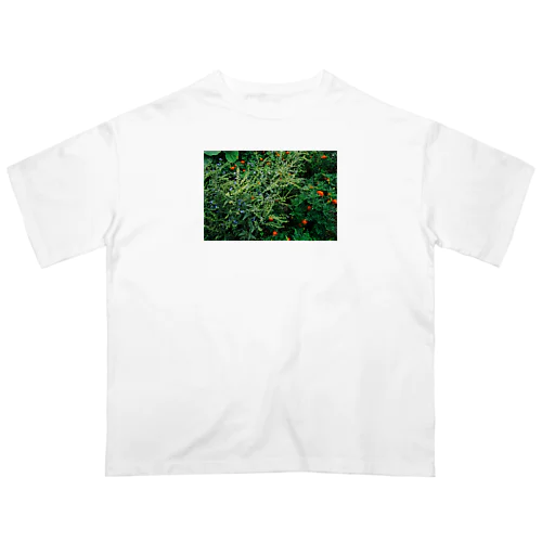 庭の花 オーバーサイズTシャツ