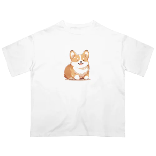 ぽっちゃりコーギーちゃん オーバーサイズTシャツ