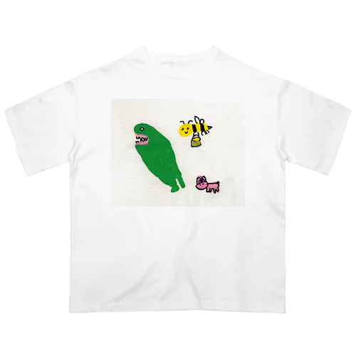 甥っ子デザインTシャツその１ Oversized T-Shirt