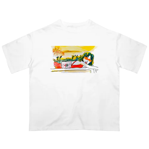 summer vacation  オーバーサイズTシャツ