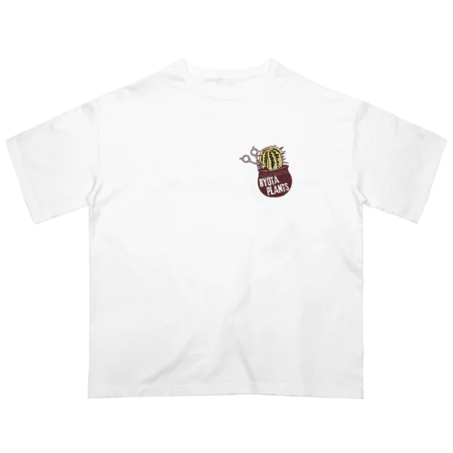 ryota-plants ゼブラホリダ Oversized T-Shirt