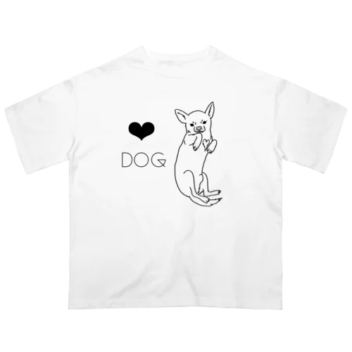 ❤︎Dog オーバーサイズTシャツ