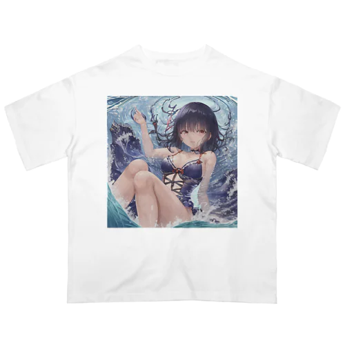 夏開放潤美ちゃん オーバーサイズTシャツ