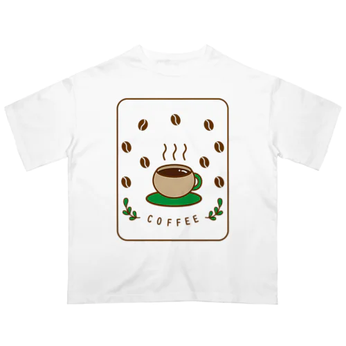 リラックスコーヒー オーバーサイズTシャツ