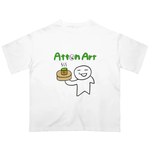 Atton Art おつかれさま Oversized T-Shirt