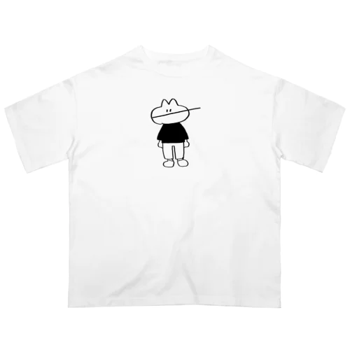 🔑ﾎﾟﾂﾘ Oversized T-Shirt