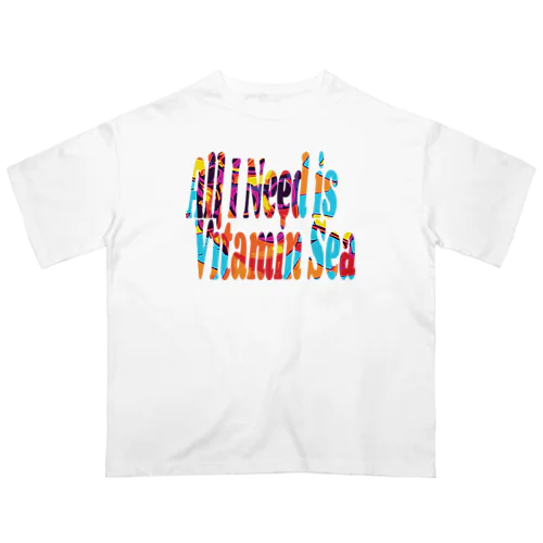 All I Need is Vitamin Sea オーバーサイズTシャツ