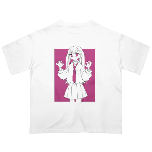 GAOちゃん（ピンク） オーバーサイズTシャツ