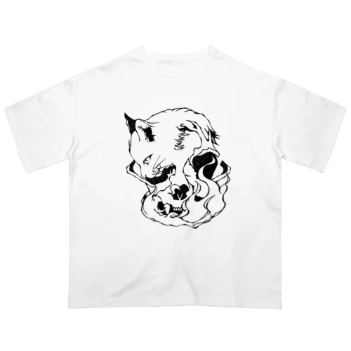 Cats And Skulls オーバーサイズTシャツ