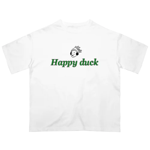 happy duck オーバーサイズTシャツ