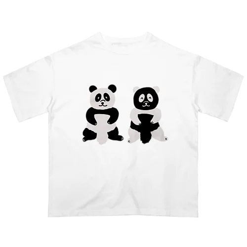 パンダとダンパ オーバーサイズTシャツ