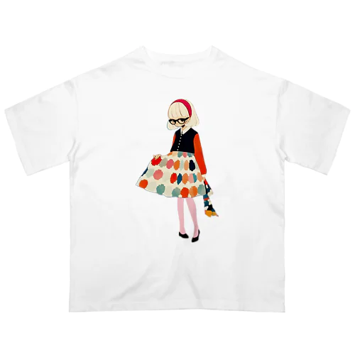 カラフルドット Oversized T-Shirt