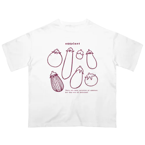 夏のeggplantさん1 オーバーサイズTシャツ