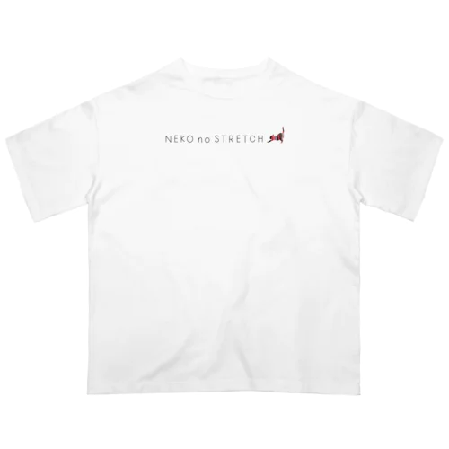 NEKO no STRETCH【赤】 Oversized T-Shirt