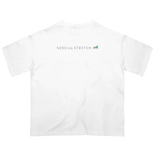 NEKO no STRETCH【黄色】 Oversized T-Shirt