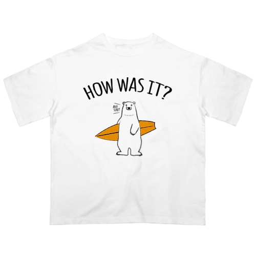 波乗りシロクマさん Oversized T-Shirt