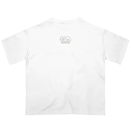 mugi and ucosu - logo item オーバーサイズTシャツ