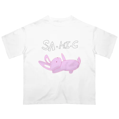 SAMICうさぎ オーバーサイズTシャツ