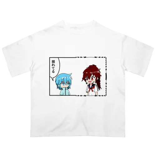 揺れてる オーバーサイズTシャツ