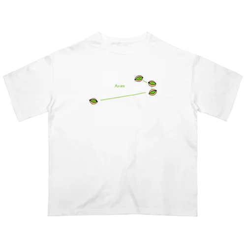 ピスターチオ／おひつじ座 Oversized T-Shirt