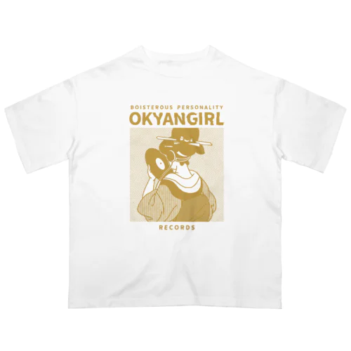 【GOLD】OKYAN GIRL【御侠娘】 オーバーサイズTシャツ