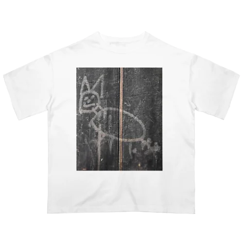 otoshigaki-おりえんたるねこ オーバーサイズTシャツ