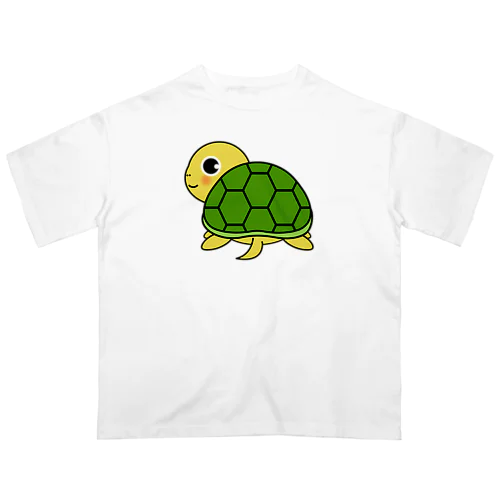 何かようカメか？ オーバーサイズTシャツ