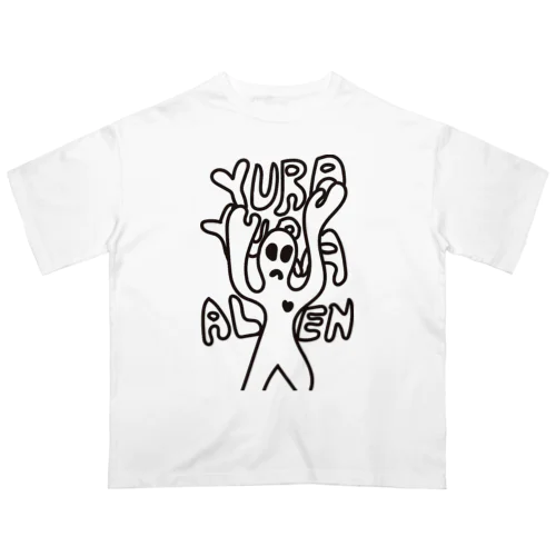 ゆらゆらエイリアンくん オーバーサイズTシャツ