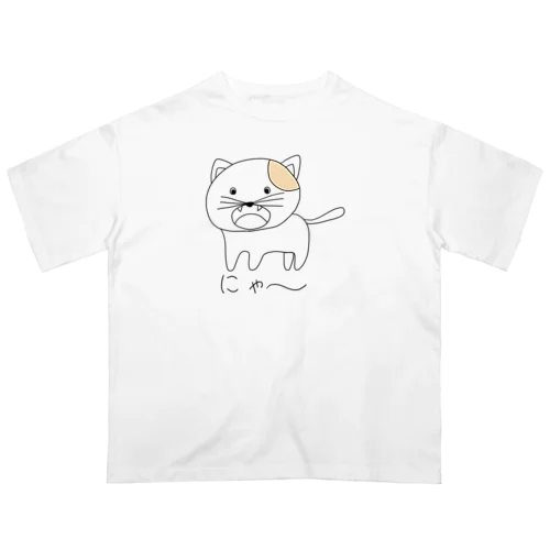 ねこのぽち オーバーサイズTシャツ