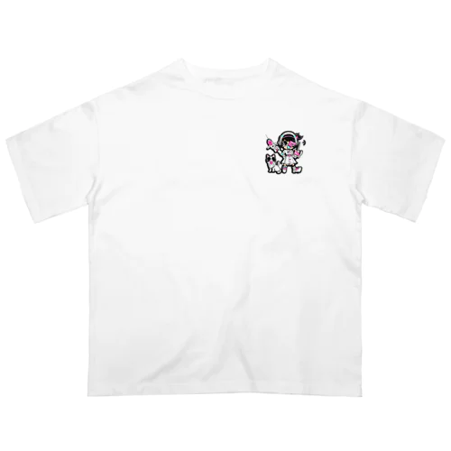 CuteCombat_nurse(ナース)_ver.001 Oversized T-Shirt