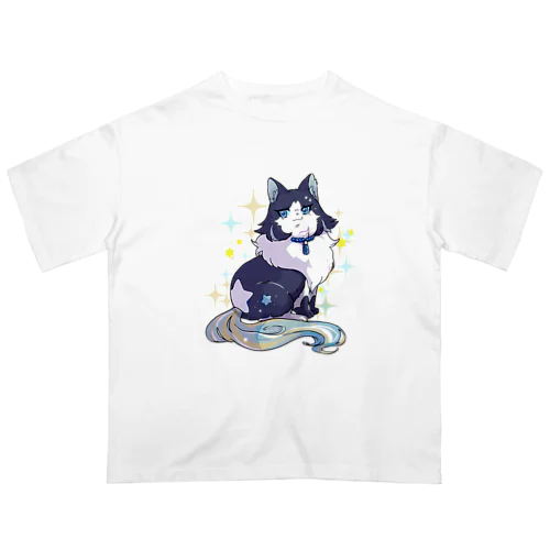 流星猫のみゃーさん オーバーサイズTシャツ