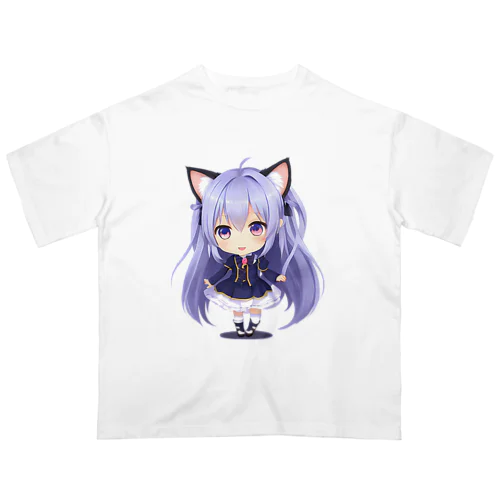 ネコ耳ふぅちゃん Oversized T-Shirt