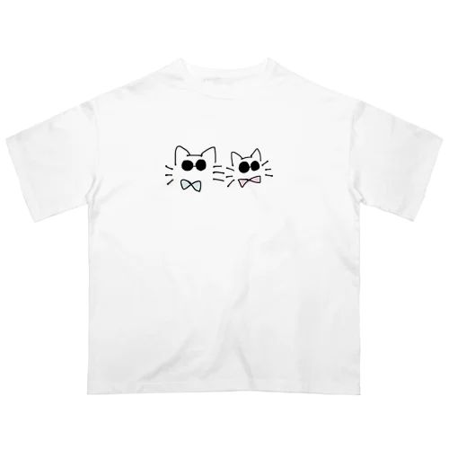 ネコ オーバーサイズTシャツ