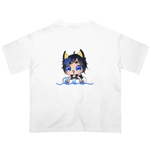 みぃです🍙のぷかぷかTシャツ Oversized T-Shirt