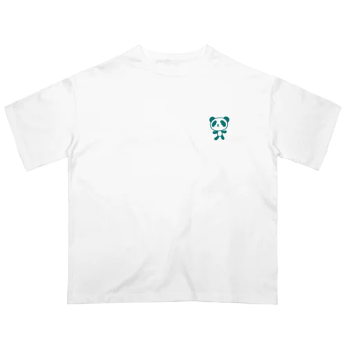 じん（腎臓）パンダ オーバーサイズTシャツ