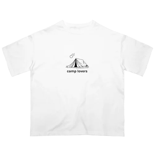 キャンプラバー Oversized T-Shirt