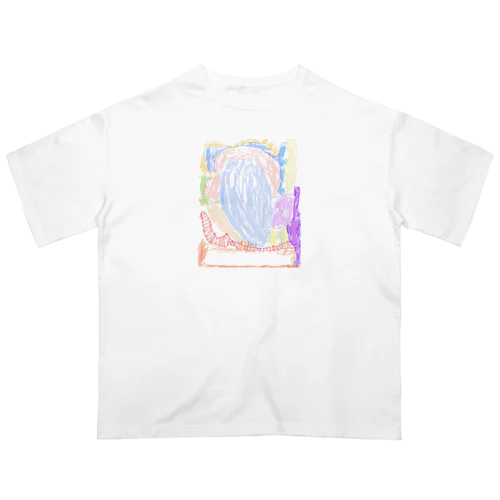 海のある公園 Oversized T-Shirt