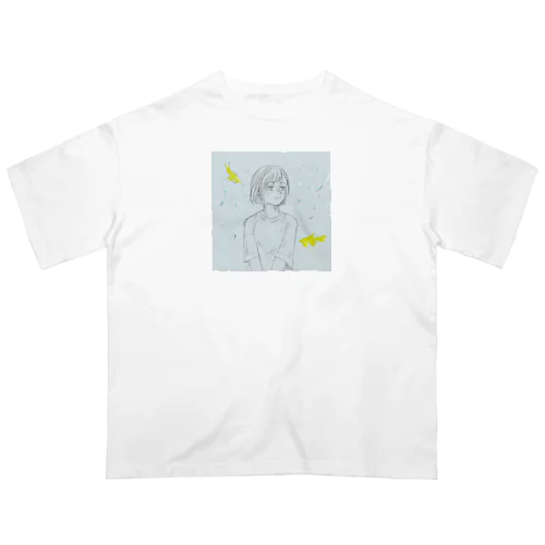 雨の日の空想 Oversized T-Shirt