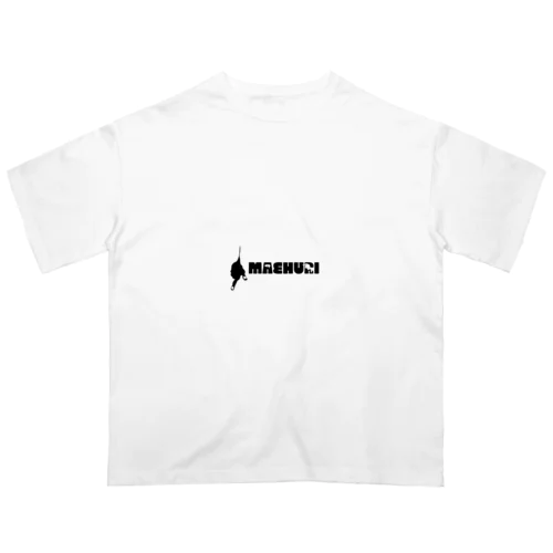 maehuri(自業苦ver)Logoグッズ Oversized T-Shirt