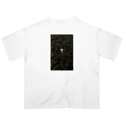 山三1872(海苔柄) Oversized T-Shirt