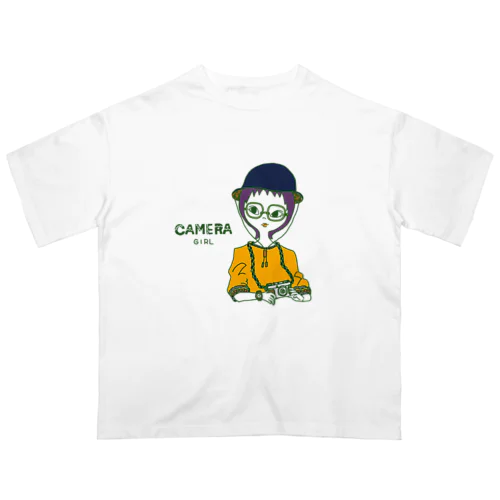 カメラガール Oversized T-Shirt