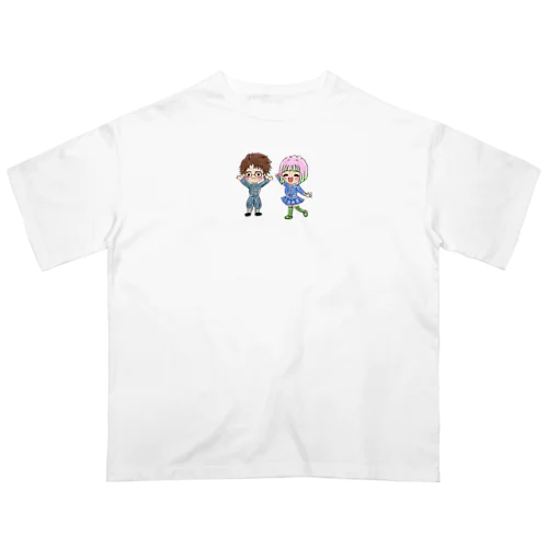 ホビさんとQちゃん オーバーサイズTシャツ