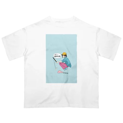 CAPandKABUTOGANI オーバーサイズTシャツ