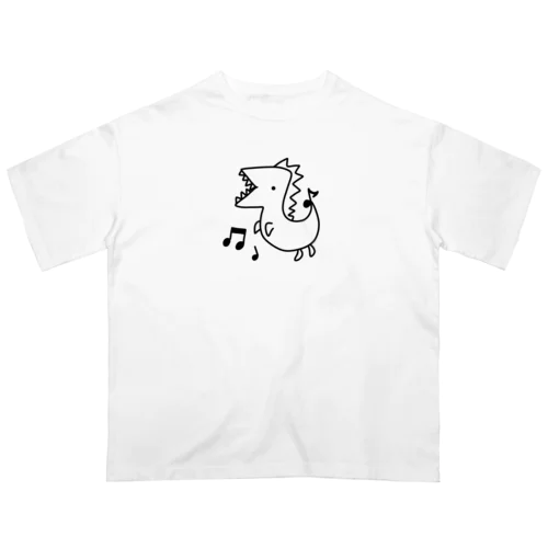 ご機嫌恐竜 Oversized T-Shirt