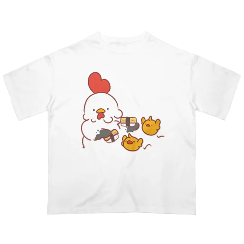 にわとりお寿司 オーバーサイズTシャツ