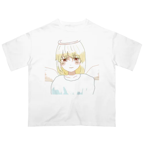 困り顔天使ちゃん Oversized T-Shirt