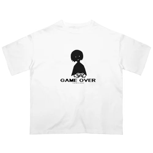 GAME OVER オーバーサイズTシャツ