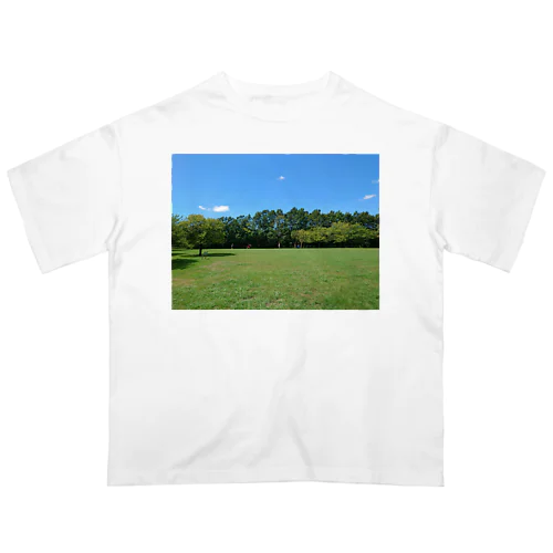 炎天夏野球(練習) Oversized T-Shirt