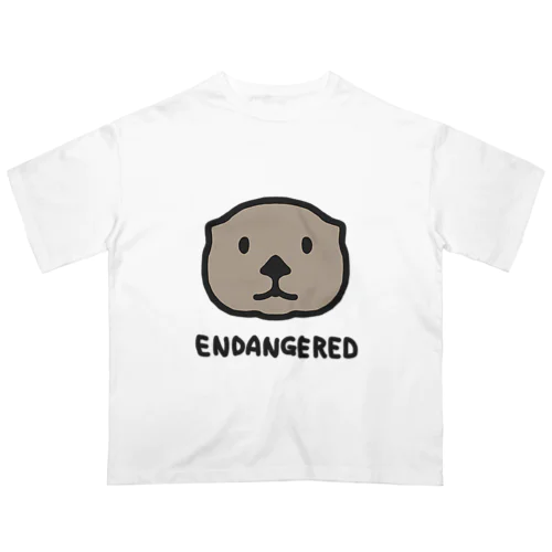 ラッコのしおたん ENDANGERED オーバーサイズTシャツ